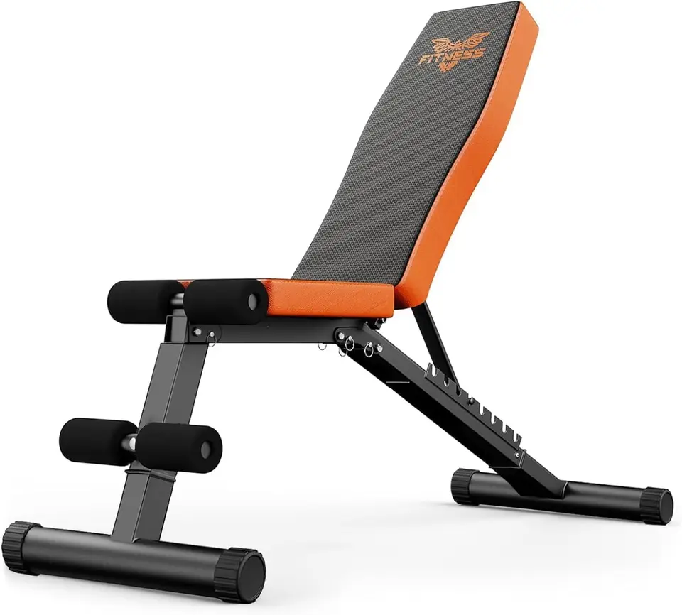 Nastaviteľná hmotnosť lavičky pre domácu telocvičňu skladacie cvičenie lavica Press 880lb Incline Sitt Up Bench pre celotelové cvičenie vtip