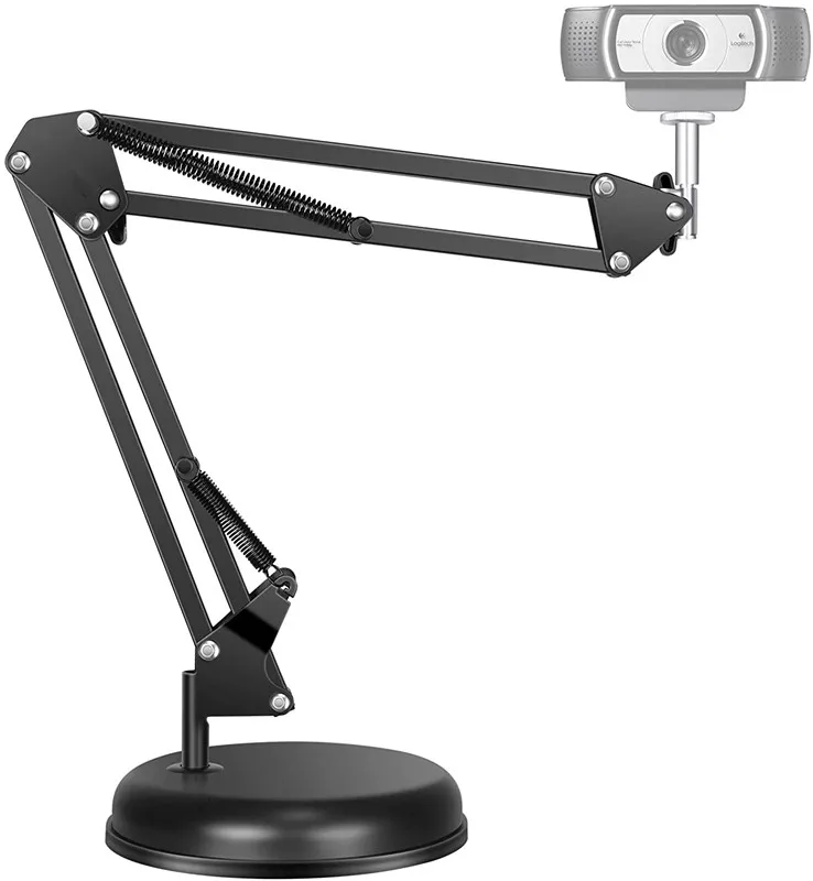 Nastaviteľná stolná plošná plocha na zavesenie s nožnicami ARM SCSSOR so základňou pre Logitech Webcam C922 C930E C930 C920 C615
