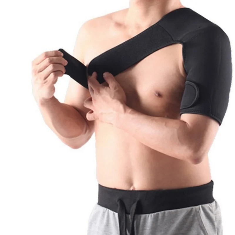 Nastaviteľná telocvičňa Sports Care Single Rameno Support Men Ženy Fitness Brace Guard Strap Rail Band Bands