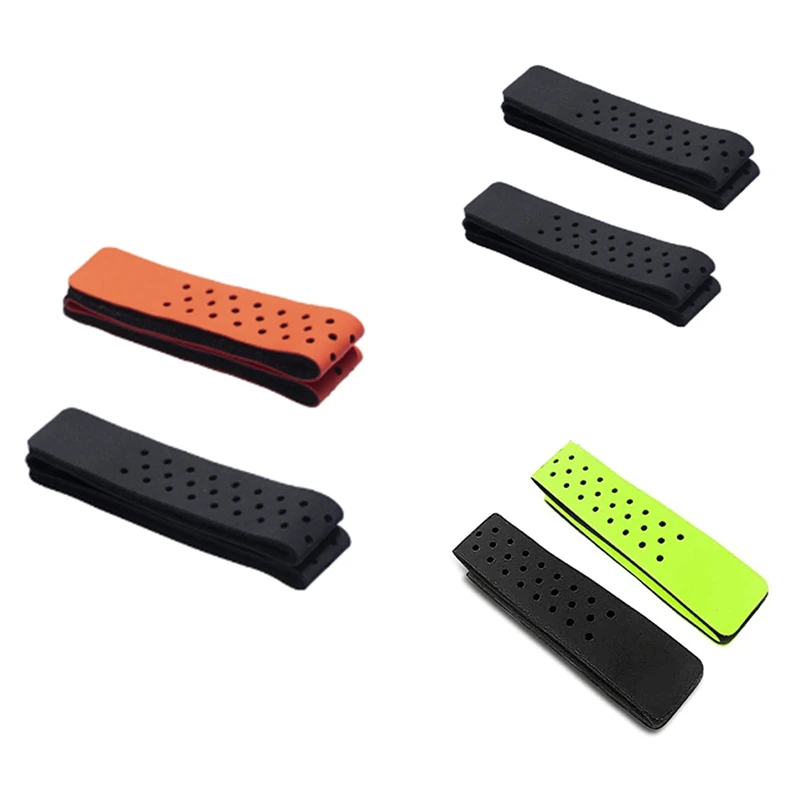 Nastaviteľné a priedušné náhradné stropné pásy pre príručku pre monitor srdcovej frekvencie -wahoo 2pcs