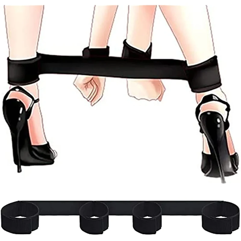 Nastaviteľné BDSM s putámi členky členky Bondage Bondage Otrok Slave Raps Plaps Hračky pre sexu