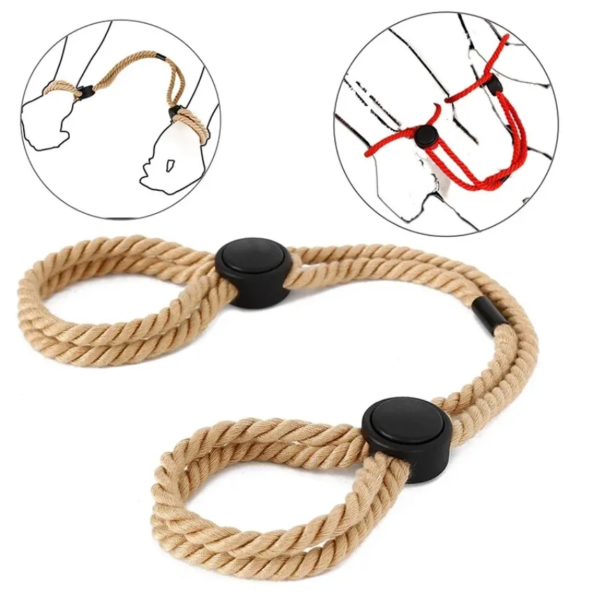 Nastaviteľné erotické otrokové bdsm bondage bondage lomové putá Púty fetiš viažuce hračky dospelých pre páry exotické doplnky