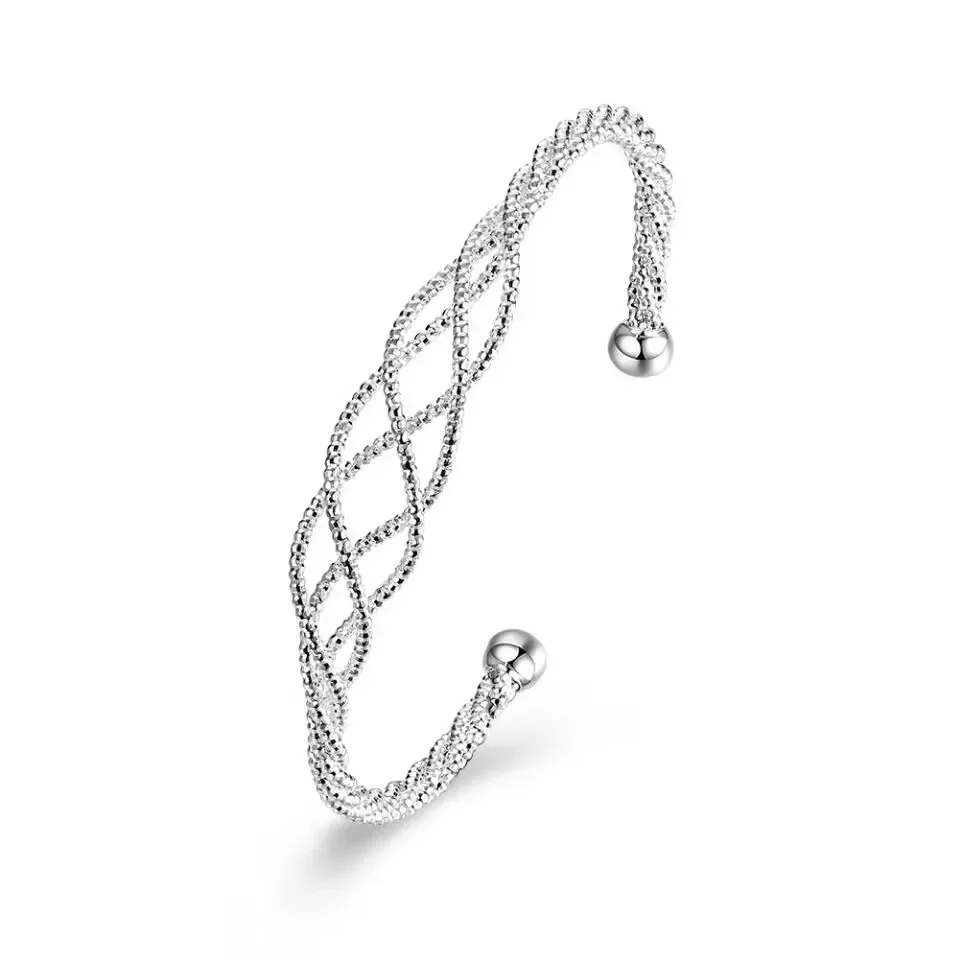 Nastaviteľné horúce 925 Sterling Silver Elegantné ônové reťazové náramok náramku pre ženy pre ženy Fahion Party Svadobný šperk vianočný darček