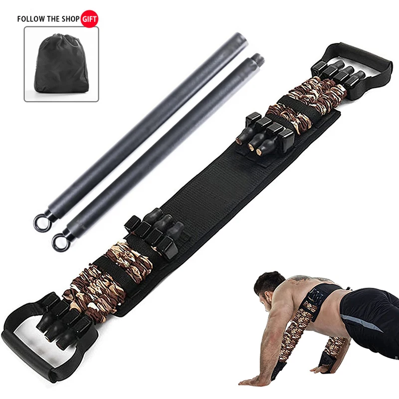 Nastaviteľné odporové pásy lavica lisovacia pull lano hrudník tvorba výcvikového zariadenia Rameny Arm Resistance Training pre domácu telocvičňu