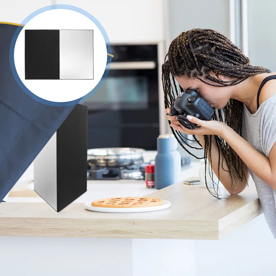 Nastaviteľné osvetlenie kartónového reflektora Fotografie A3