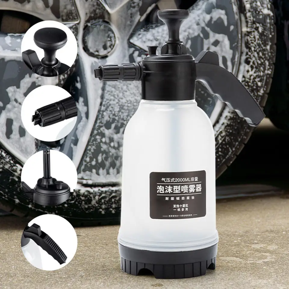 Nastaviteľné ručné čerpadlo na tlak vzduchu Sprejovač snehová auto umývanie vody Spray fľaša fľaše snehová pena Spray Spray Spray pre dvor
