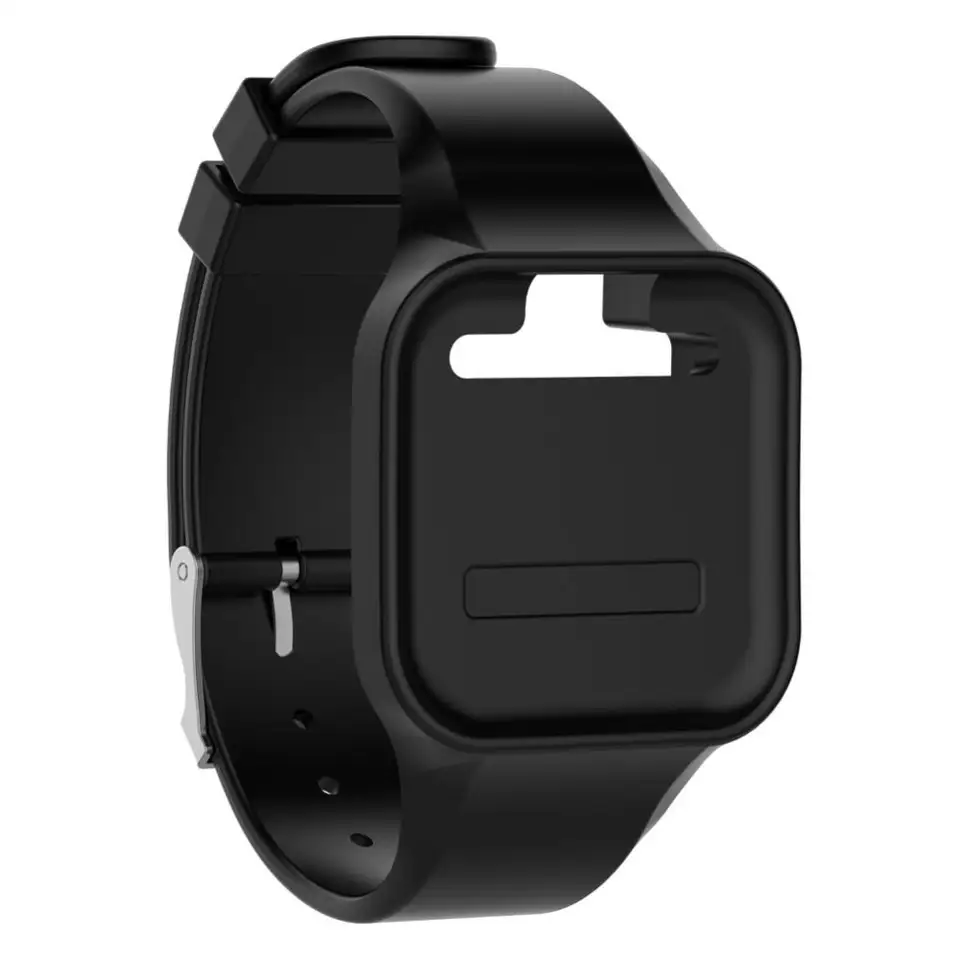Nastaviteľné silikónové náhradné hodinové pásové remienok pre Golf Buddy Voice 2 GPS