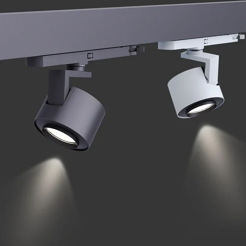 Nastaviteľný lúč komerčný stropný koľajový systém COB LED trať LED LED trať LIGHT lineárna škvrna LED magnetické svetlo
