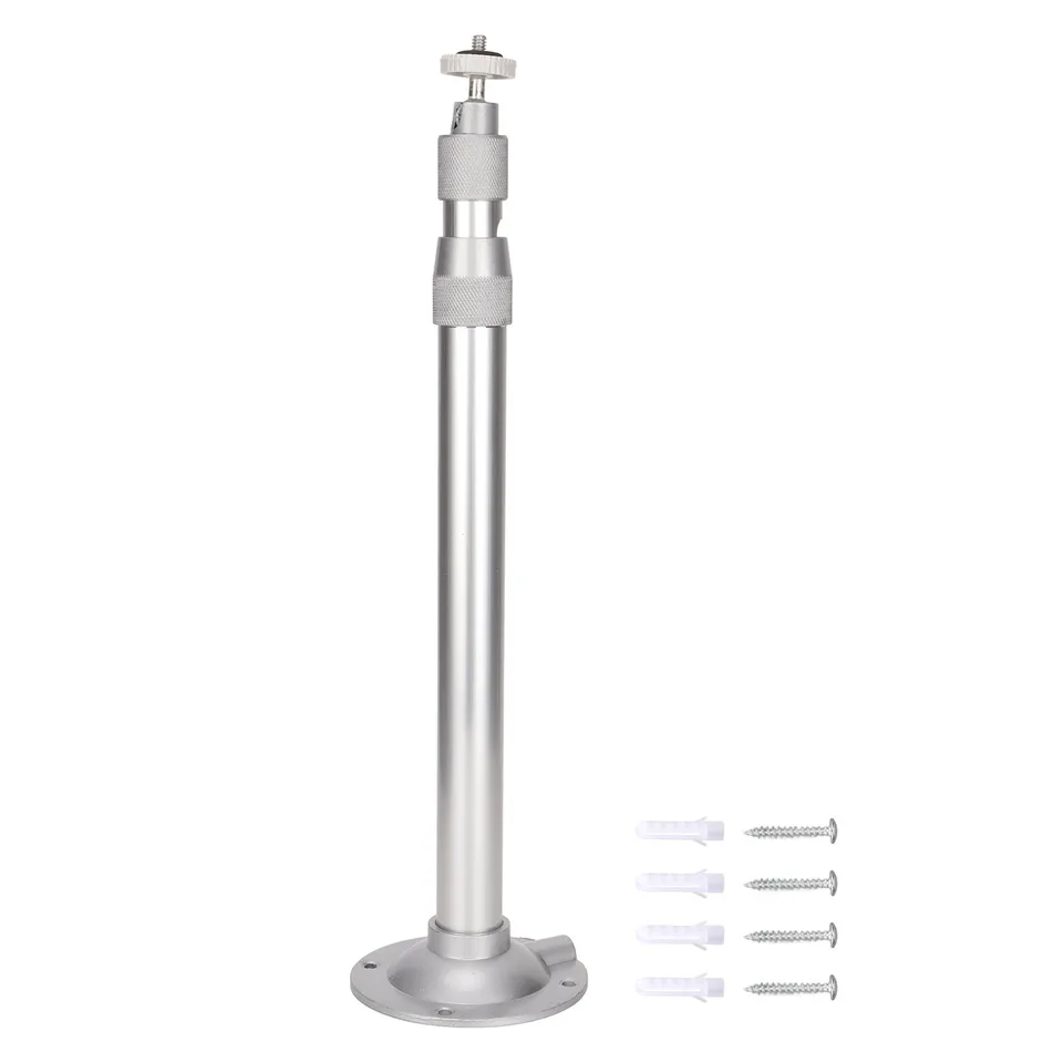 Nastaviteľný Univerzálny držiak projektora pre stenu alebo strop s kapacitou 360 ° rotáciou-5 kg ​​a závitom 1/4 palca