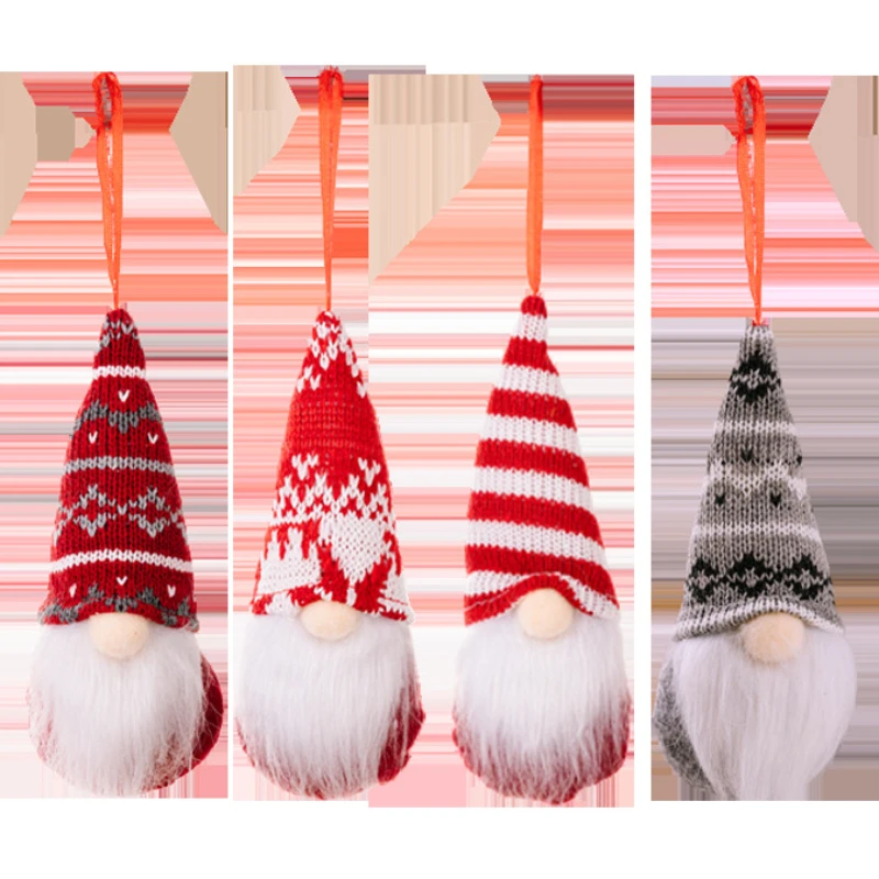 Natal Vianoce švédske švédske gnome Santa Plush Hračky Doll Ozdoby Holiday Home Home Vianočné ozdoby pre rodinné deti vianočný darček