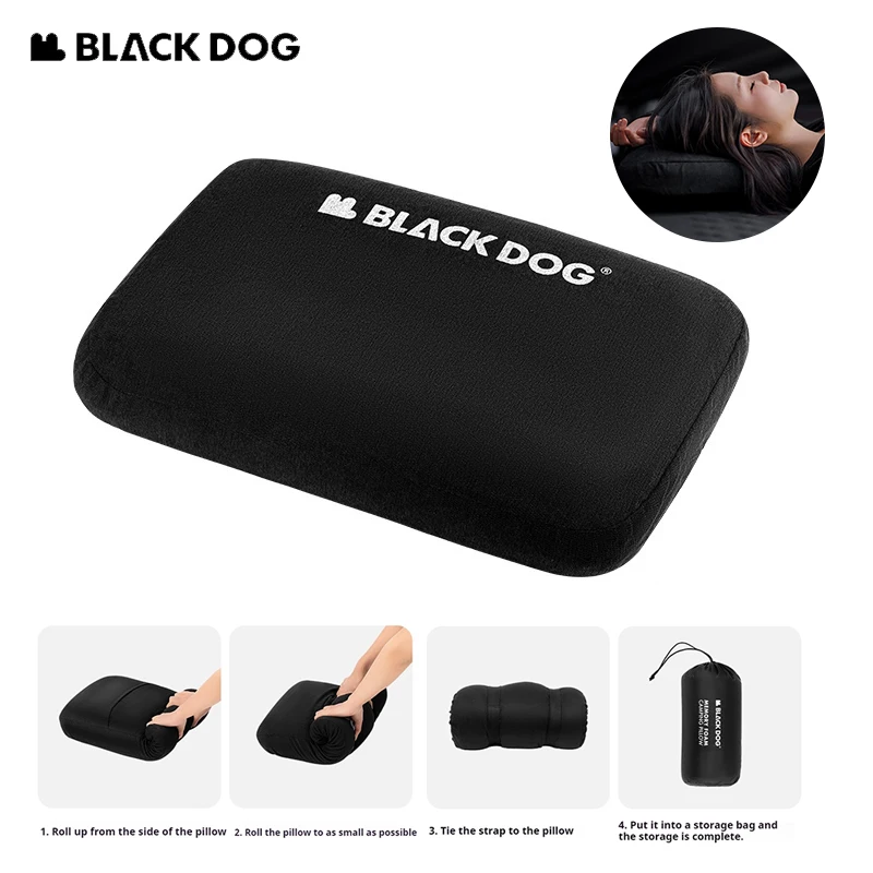 Naturehike-Blackdog Memory huba vankúš vonkajší kemping spacák cestovný prenosný prenosný vankúš na vankúš