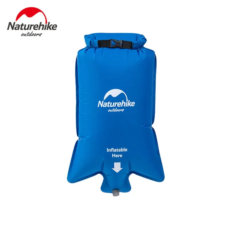 Naturehike kemping nepremokavá nafukovacia flotačná taška Prenosná skladacia vlhkosť piknik plávať turistické nafukovacie airbag