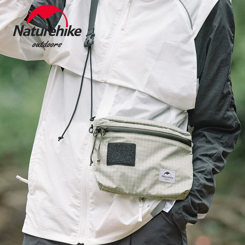 Naturehike Mia 3l Satchel Príležitostné rameno Satchel malá taška na turistické park na turistiku malá taška