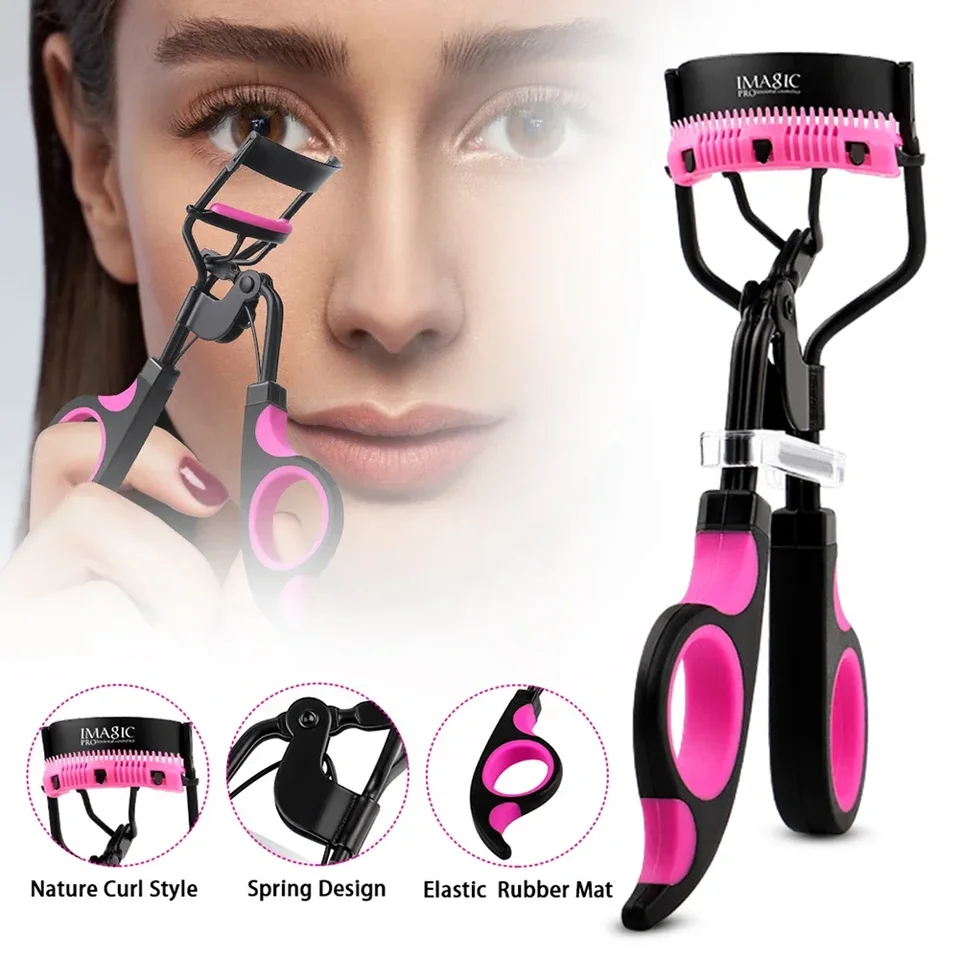 Natáčanie rias pre ženy Profesionálne mihalnice Curling pinzety Klipy Dlhodobé oči make -up kozmetické nástroje sa hodia do všetkých tvarov očí