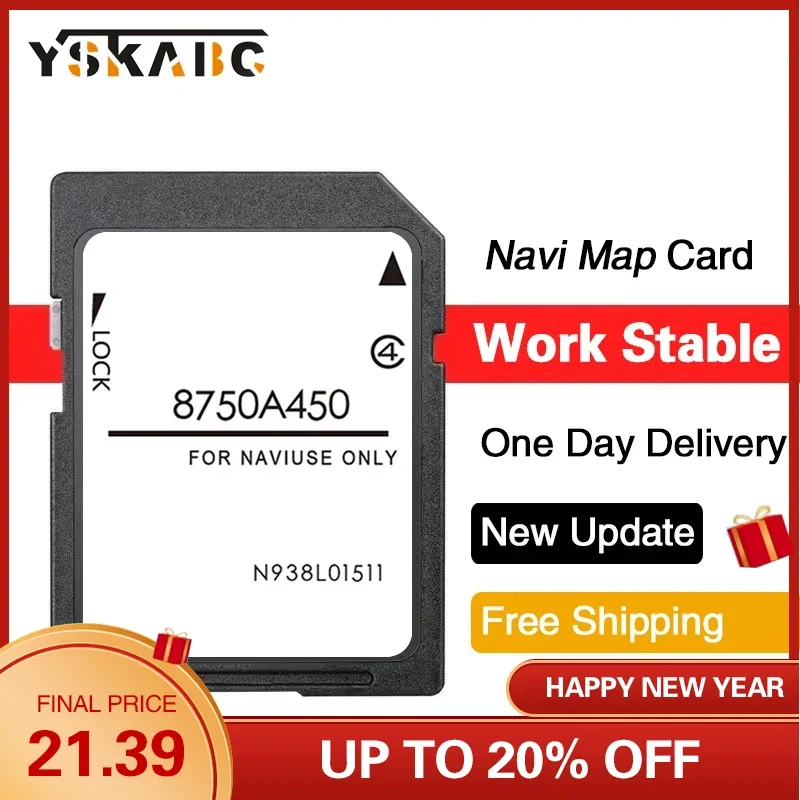 Navigácia SD Card GPS pre Mitsubishi 8750a450 16 GB EÚ Sat Nav MMCS Pajero Outlander CAR Software Verzia Aktualizácia Doprava zdarma