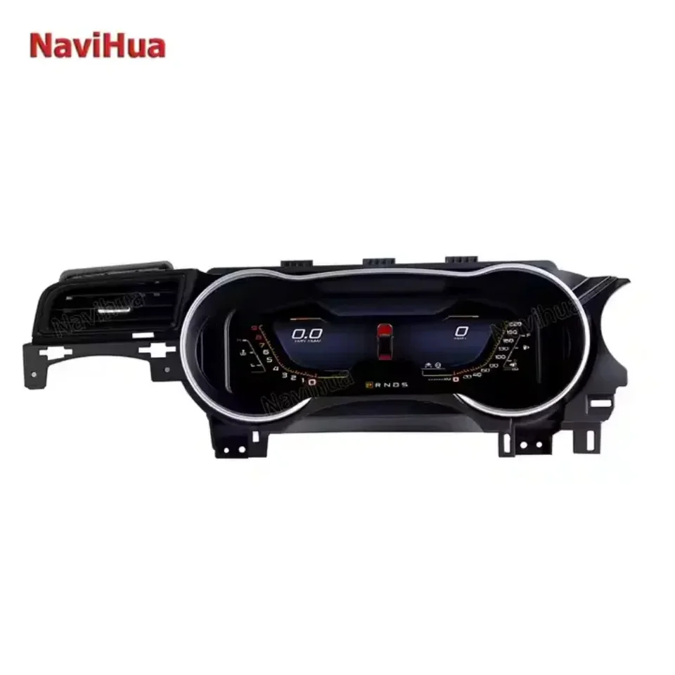 Navihua Speedometer Virtuálny kokpit 12,3 palca pre Ford Mustang 2015 2020 Digitálny klaster automobilu LCD Dashboard Automotive