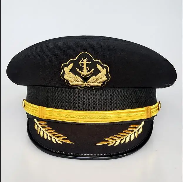Navy CAP kapitán HAT 56-60 cm