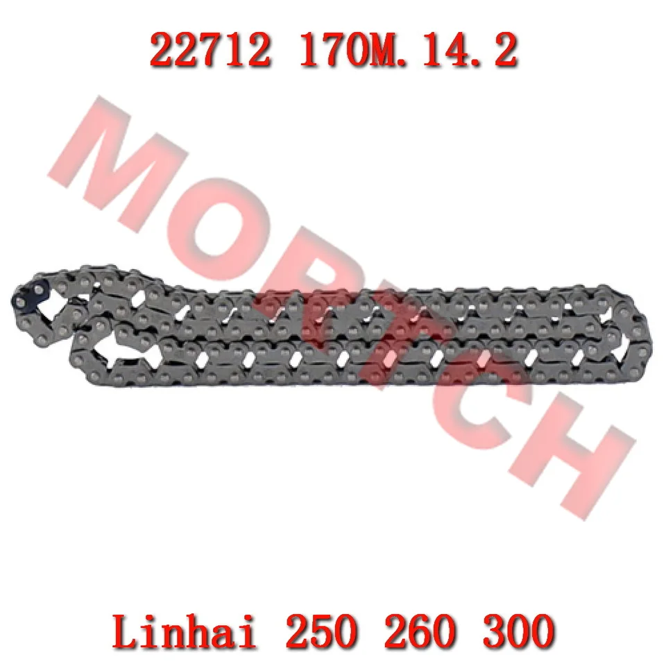 Načasovací reťazec 104L Jinlang Linhai Veličenstvo YP250 YP 250 Linhai 169 mm 170 mm 173mn aeolus vog diamo BMS 250 257 260 300 22712