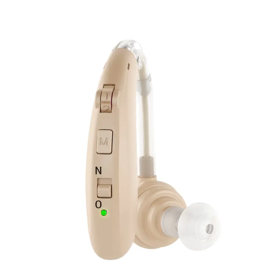 Načúvacie pomôcky LAIFA G25BT s Bluetooth pre seniorov a dospelých Nabíjateľný zvukový zosilňovač s ovládaním hlasitosti hluku