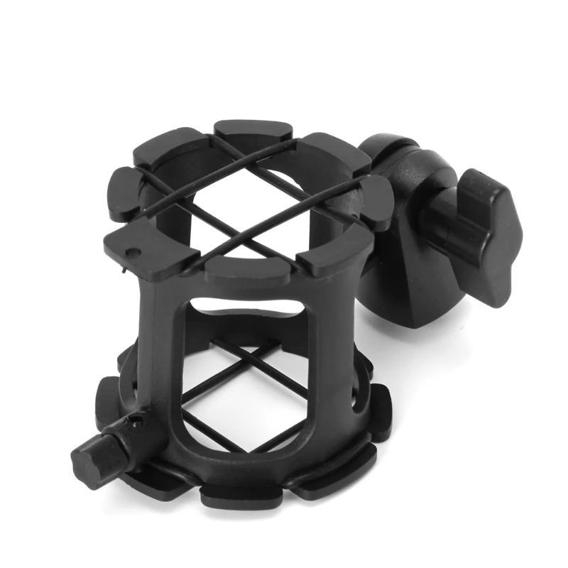 NB04 Mikrofónový nárazový držiak Universal 63 mm proti vibračnému držiaku MIC pre 6,3 cm/2,48 palcového kondenzátora Mic