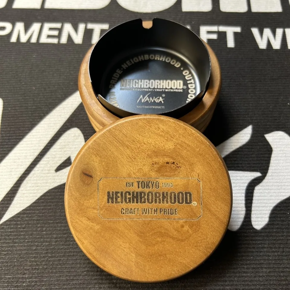 Nbhd Ashtray Hollow Mass Maldi Wood s krytom pre domáci retro hotel obývacia izba proti letu