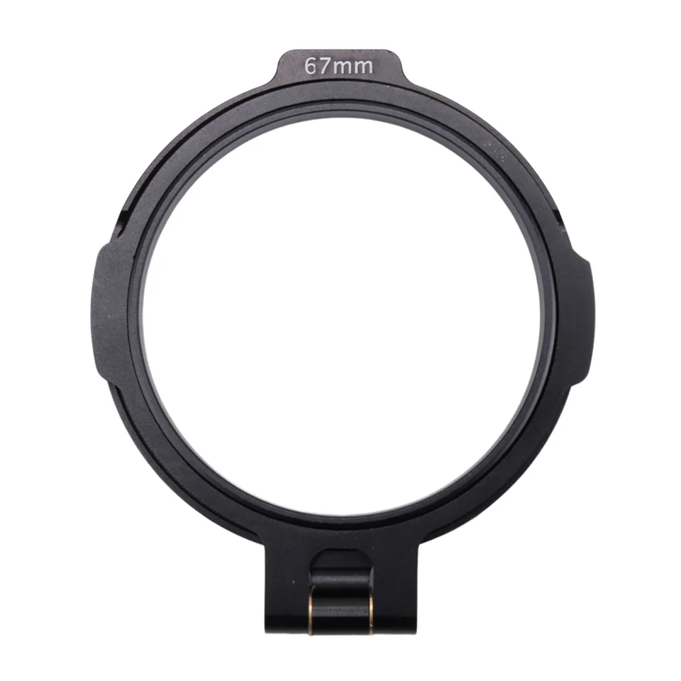 Nd rýchle uvoľnenie spínač držiaka šošovky pre filter DSLR Camera Photography Držiak objektívu 67 mm