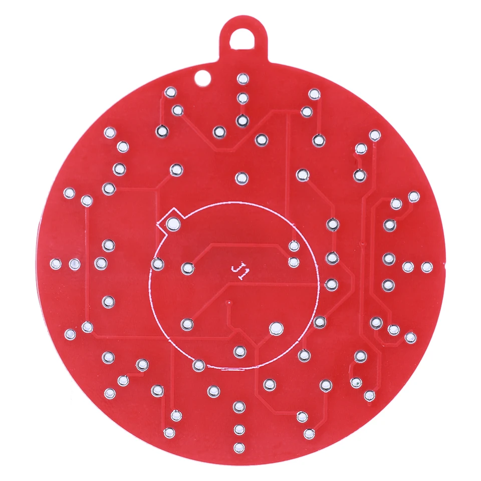 NE555 LED LED DECORÁCIA DECORÁCIA ČERVENÉ A ZELENÉ LED BLINKING RED a GREEN LED Svetlo s LED svetlami spájkovacím projektom DIY Kit