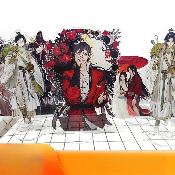 Nebeský požehnaný akrylový stojanový model hračiek Tian Guan Ci Fu Xie Lian Hua Cheng Disk