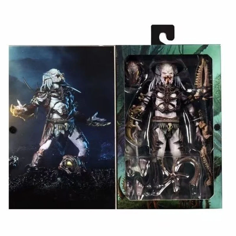 NECA Alpha Predator postava predátor verzus mimozemská edícia Luxry Alpha Predator Elder Draver Alien Hunter Action Figure Figure Model Hračky