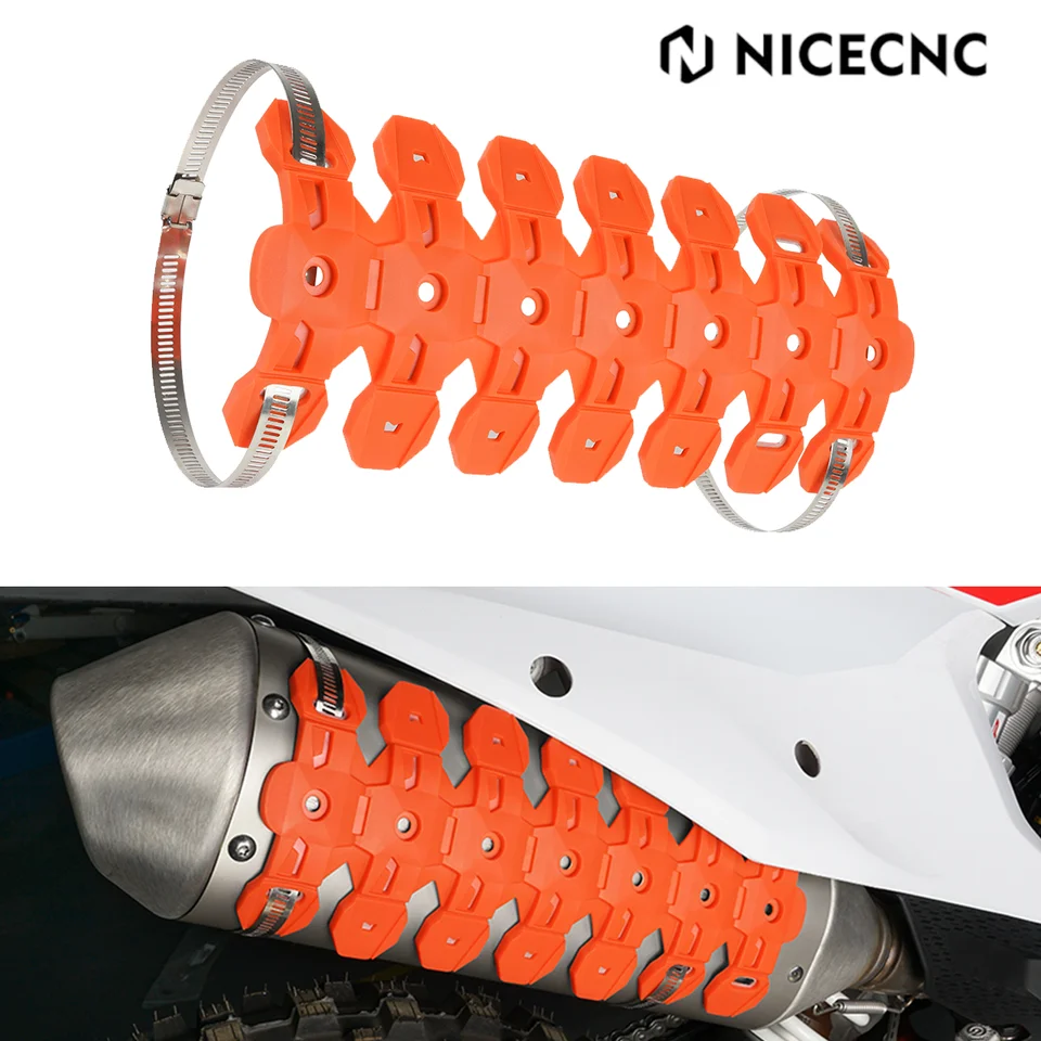 NECECNC pre KTM EXP 300 EXP 500 450 350 250 SX 125 SXF 450 Univerzálny motocykel výfukového výfuku tlmič tlmič chránič ochranného krytu ochranky