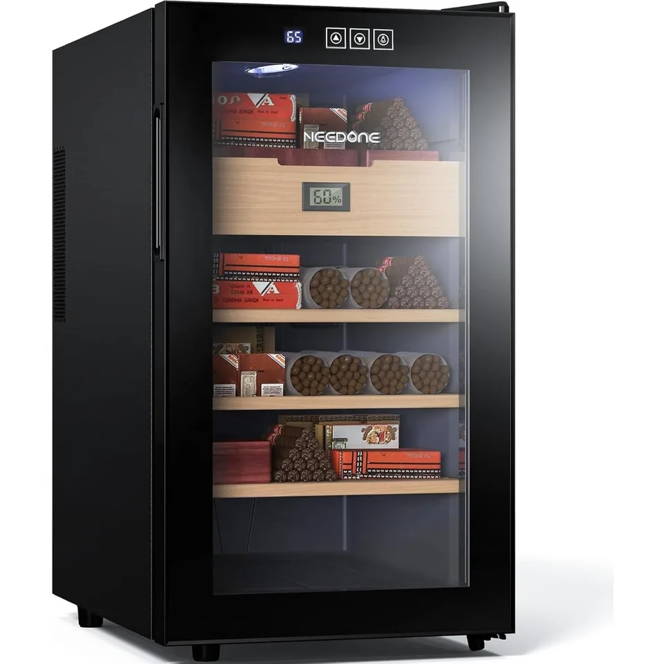 Needone Cigar Hormidor 48L s systémom regulácie teploty zahrievania a chladenia