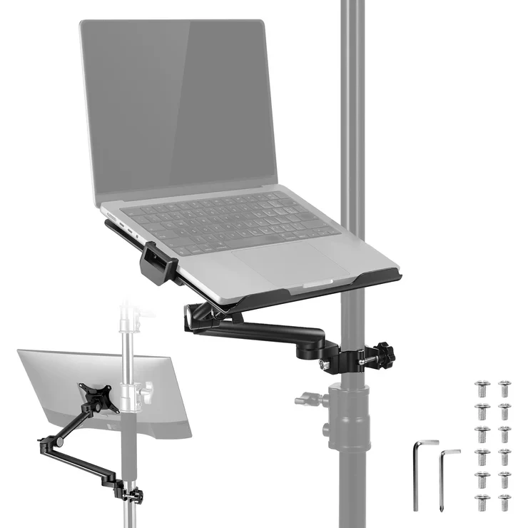 Neewer DS013 Single Arm Desk Mount With Vesa Plate a Notebook
