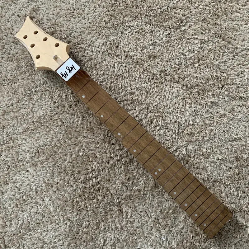 Nefinish Guitar Neck 6 Strings Electric Guitar Suna Areping & DIY Žiadne farby Žiadne pražce 22 pražcov 570 Scales yn841