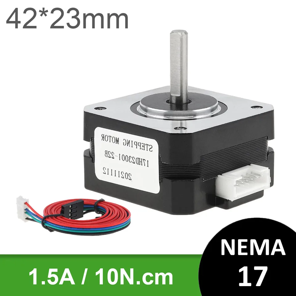 NEMA 17 Krokový motor 42 Motor 23mm 10n.cm 3D tlačiareň pre automatizáciu gravírovací stroj CNC 3D diely tlačiarne