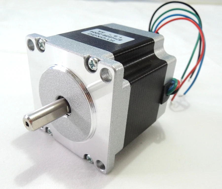 NEMA23 Krokový motor 57x56 mm 4-vedený 3,0A 1,2 NM / NEMA 23 Motor 56 mm 170 oz-in pre 3D tlačiareň pre CNC gravírovanie mletia
