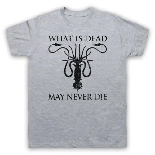 Neoficiálne tričko Greyjoy Sigil Dead Never Die Mens a Womens