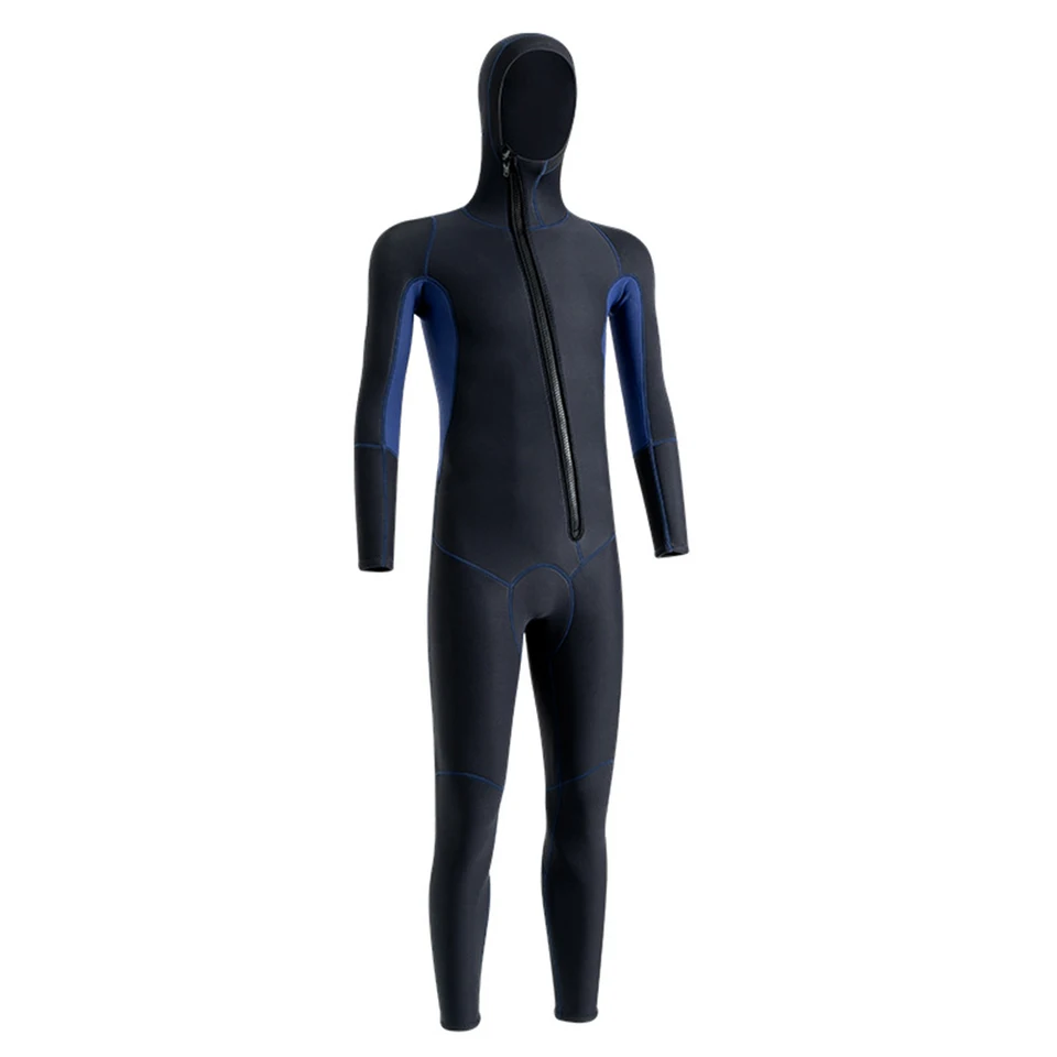 Neoprénové potápačské surfovanie oblečenia Cold Proof Unisex Ochrana ochrany odevov teplé s zipsom proti štrbine vodné športové vybavenie