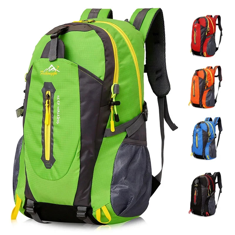 Nepremokavá horolezecká batoh Rucksnack 40L Outdoor Sports Bag Cestovec batoh kempingu turistika batoh žien Dámske trekkingové taška pre mužov