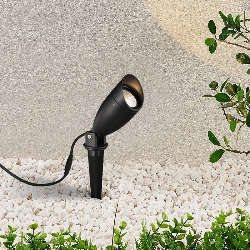 Nepremokavá LED záhradná dekoratívna osvetlenie12w15w18woutdoor hrot trávnikovej lampy krajinná lampa záhradná dráha Spotlight AC110V 220V DC12V
