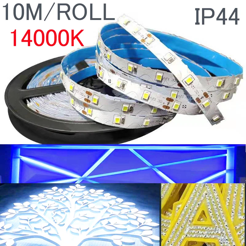 Nepremokavá S 2835 SMD RGB 12V LED pásma LIGH LIGHT 10 metrov teplá biela páska Prístroj adresovateľné osvetlenie LED LED SVETLO NABOJTE 5050 5630 120