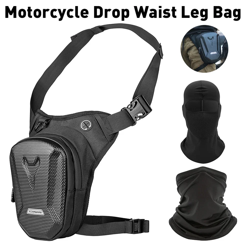 Nepremokavá taška na motocykle s vreckom na prenosné prenosné rameno Eva Pack Waterproof Belt Bed Bum batožina Ride Bags Moto Accesorios