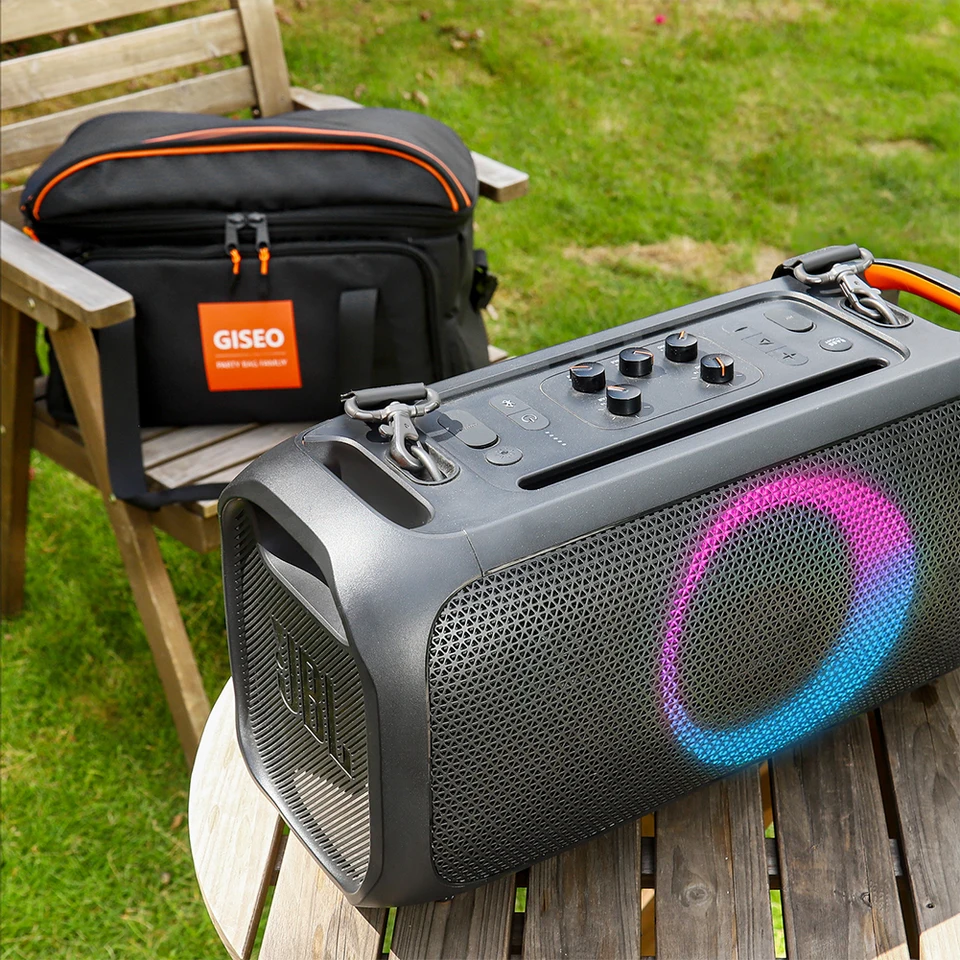 Nepremokavé bluetooth kompatibilné puzdro reproduktora nastaviteľné remienok Oxford Triker Reproduktory príslušenstvo pre JBL Partybox na cestách