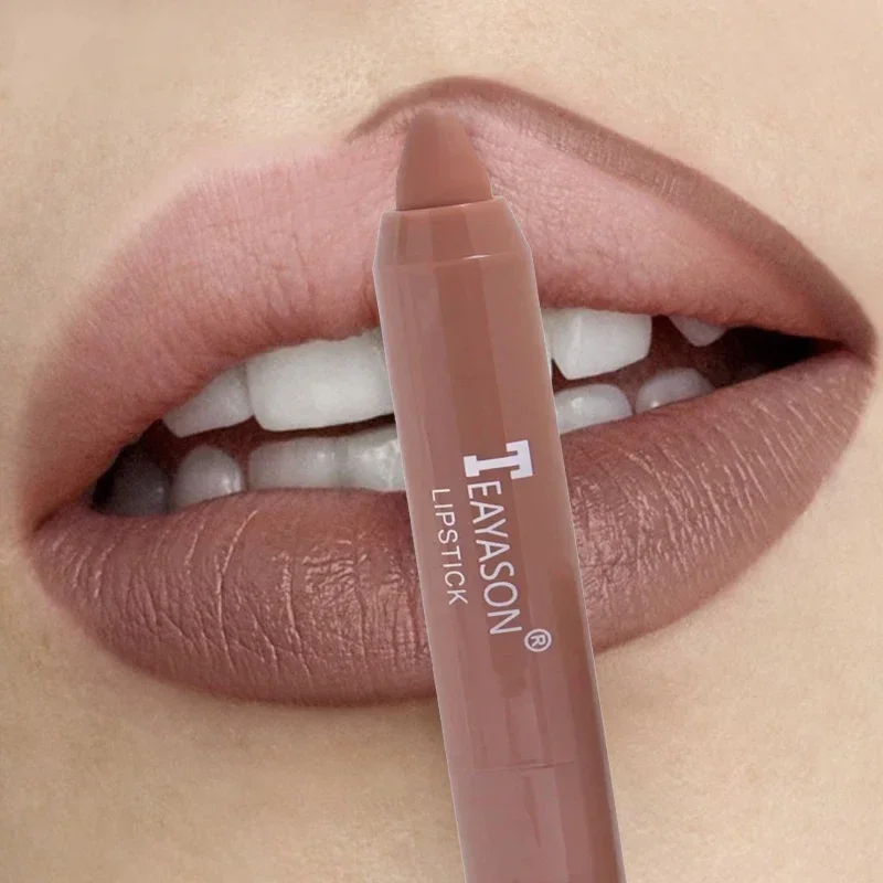 Nepremokavé matné nahé hnedé pero pero Lipliner Sexy červený kontúrový odtieň rúž trvajúce nelepivé šálky lipliner pero pery make-up kozmetika