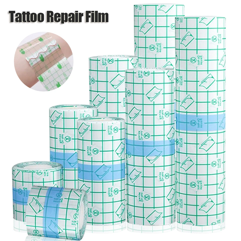 Nepremokavé ochranné tetovanie liečivý film Pu Tape Tape Cin Rour Hojenie Ochranné kožné opravy obväzov