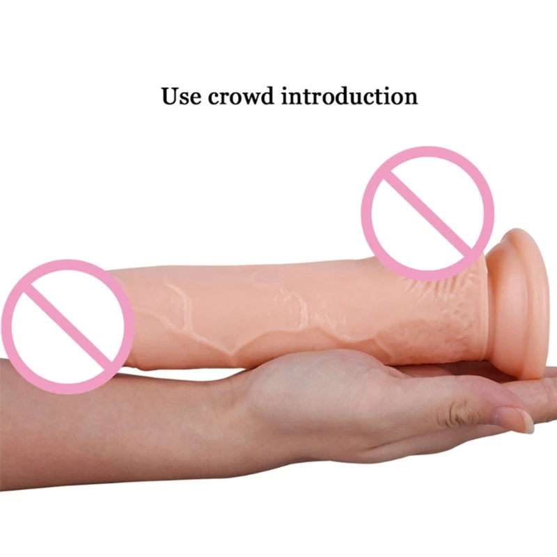 Nepremokavé realistické dildo s prísavkou šálkou dospelých masturbujúca zástrčka liat Pleasure Sex pre lesbické páry Drop Dispin