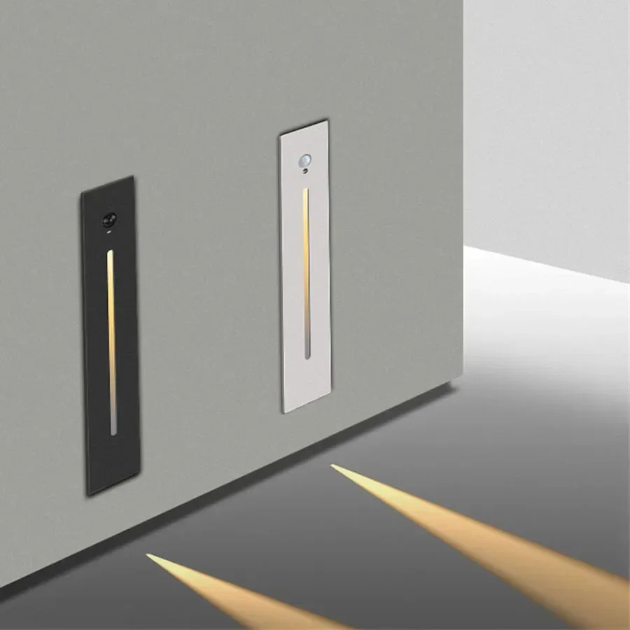 Nepremokavé zapustené LED krok LED svetlo 3W vonkajšie paluby schodisko Svetlo vonkajšia ulička Corrior Wall Corner Lamp pre chodník Decor Decor