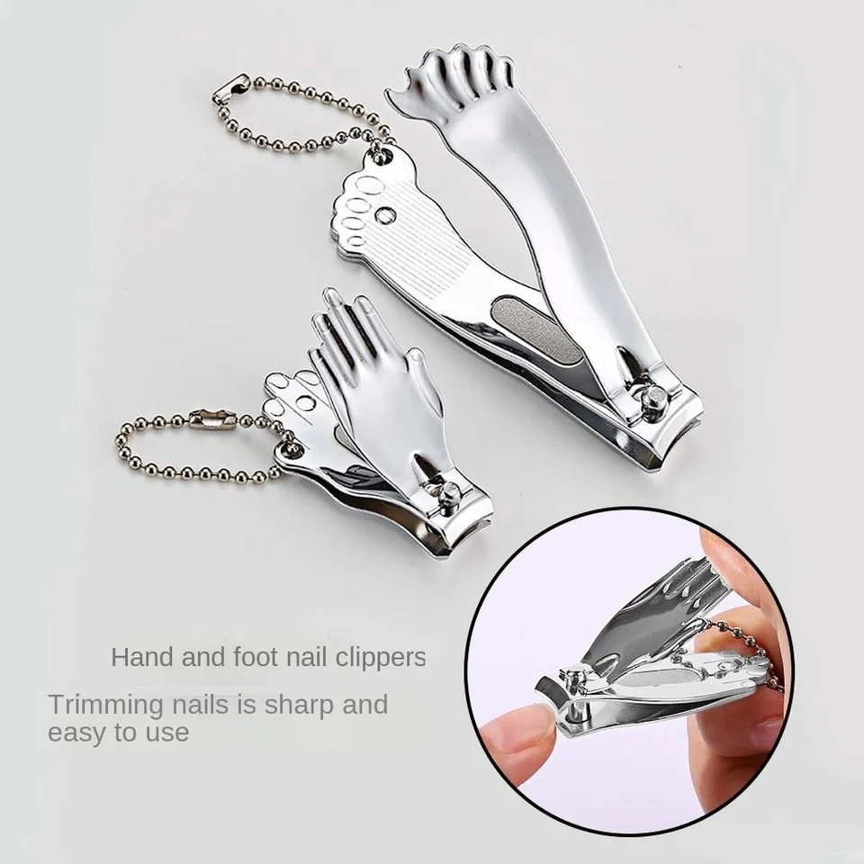Nerezová oceľ Clipper Set Hand and Foot Tvar pedikúry Nástroje na nechty na nechty Kliešte na nechty