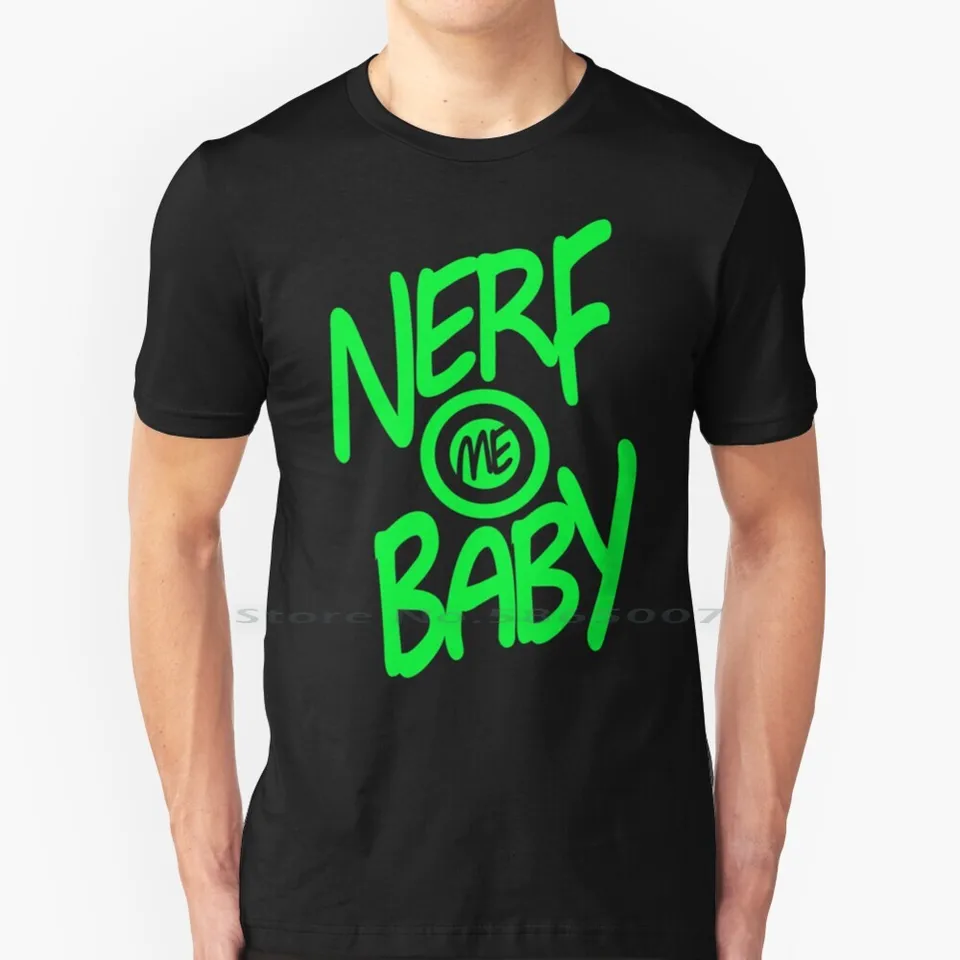 Nerf me baby 100% bavlnená tričko Nerf me baby nerfing šípky nerf vojnové nerf gun nerf blaster nerf geek geekový tím natáčanie cieľa