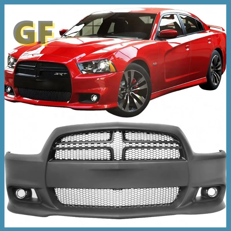 Nespertovaný PP SRT8 Style Hellcat Front Body Body Kit pre Dodge Charger 2011-2014