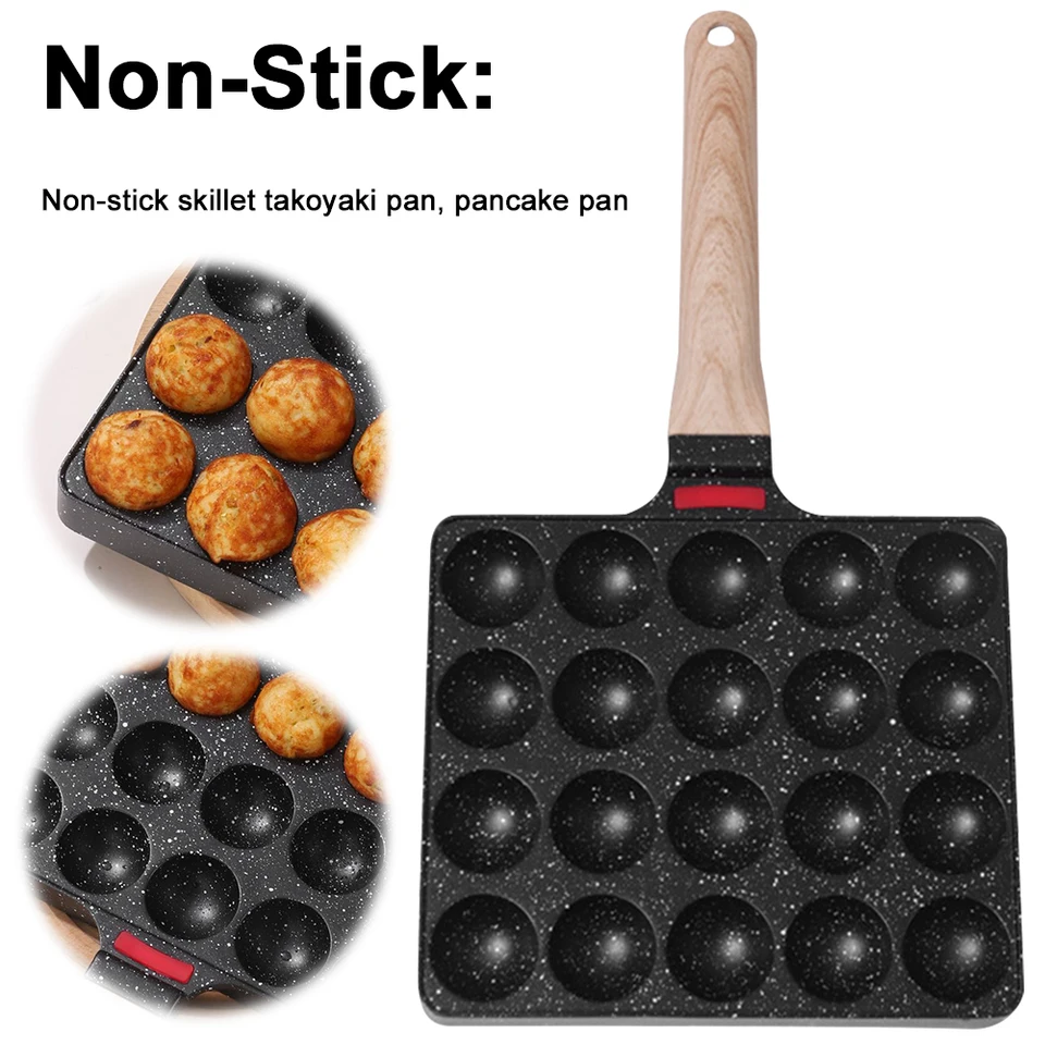 NESTICK OBTOPUS Ball Maker 20 priehradkových otvorov domáce varenie Formy Formy Podnos na varenie gril na pečenie na pečenie